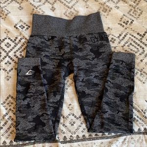 *sold* Gymshark Camo Seamless